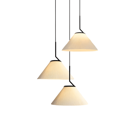 Luminária Pendente Moderna Minimalista Tecido Metal Nimbus - ORNE™ — decor studio