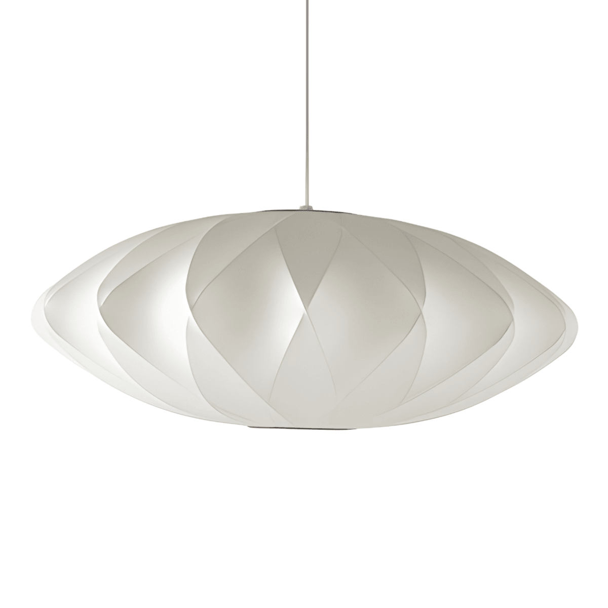 Luminária Pendente Moderna Minimalista Tecido Pear Nilsen Barble - ORNE™ — decor studio