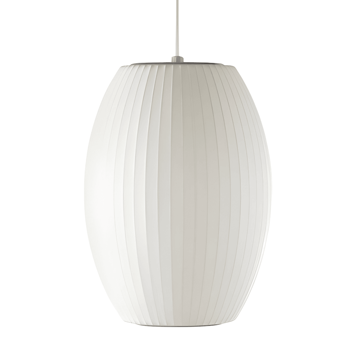 Luminária Pendente Moderna Minimalista Tecido Pear Nilsen Barble - ORNE™ — decor studio