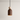 Luminária Pendente Moderna Minimalista Travertino Metal Nindirí - Ø10,5x22cm / B / Mármore Travertino e Alumínio - ORNE™