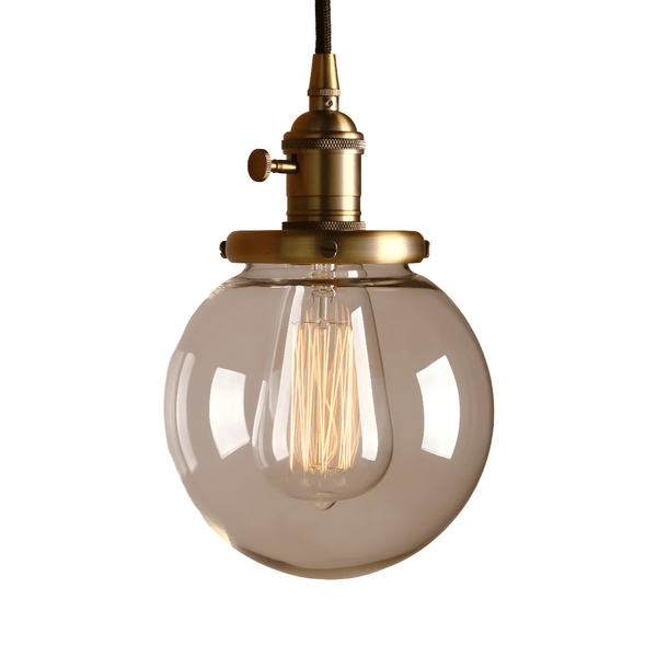 Luminária Pendente Moderna Minimalista Vidro Ball Lux - ORNE™ — decor studio