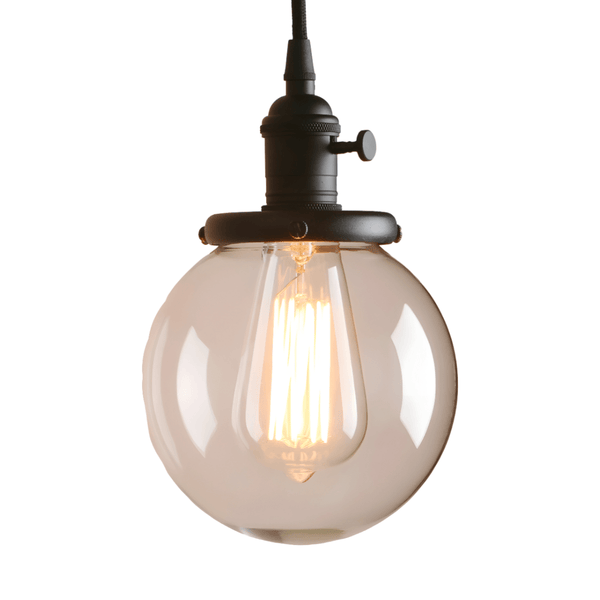 Luminária Pendente Moderna Minimalista Vidro Ball Lux - ORNE™ — decor studio