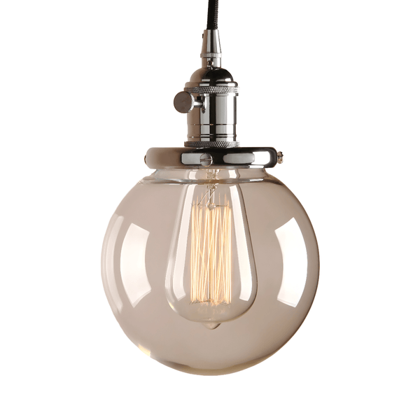 Luminária Pendente Moderna Minimalista Vidro Ball Lux - ORNE™ — decor studio