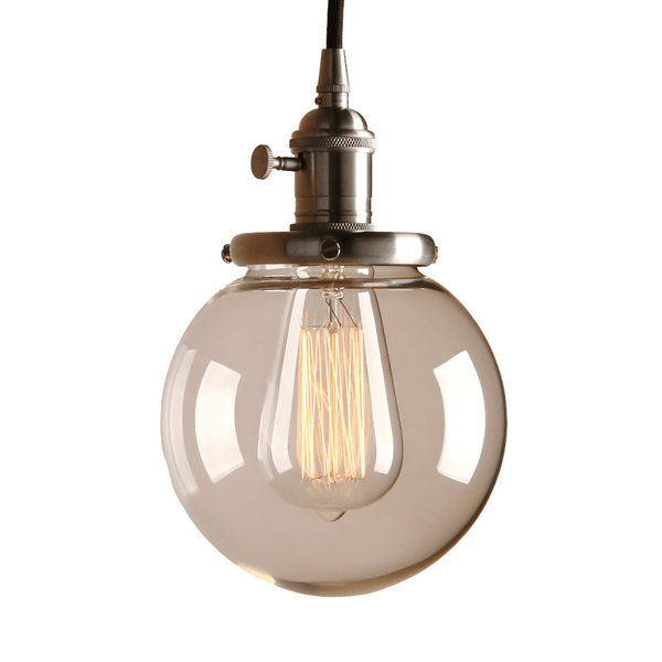 Luminária Pendente Moderna Minimalista Vidro Ball Lux - ORNE™ — decor studio