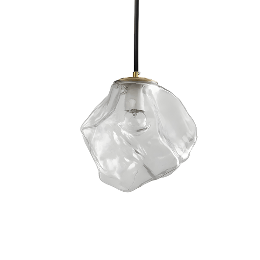 Luminária Pendente Moderna Minimalista Vidro Bianc - ORNE™ — decor studio