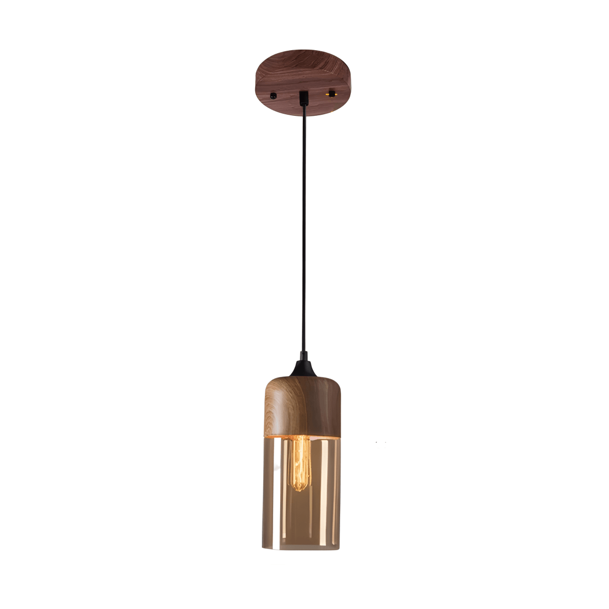 Luminária Pendente Moderna Minimalista Vidro Grace - ORNE™ — decor studio