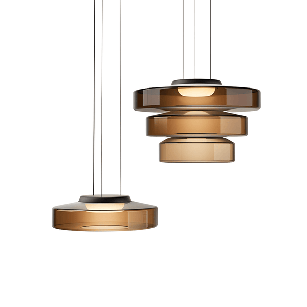 Luminária Pendente Moderna Minimalista Vidro LED Clove - ORNE™ — decor studio