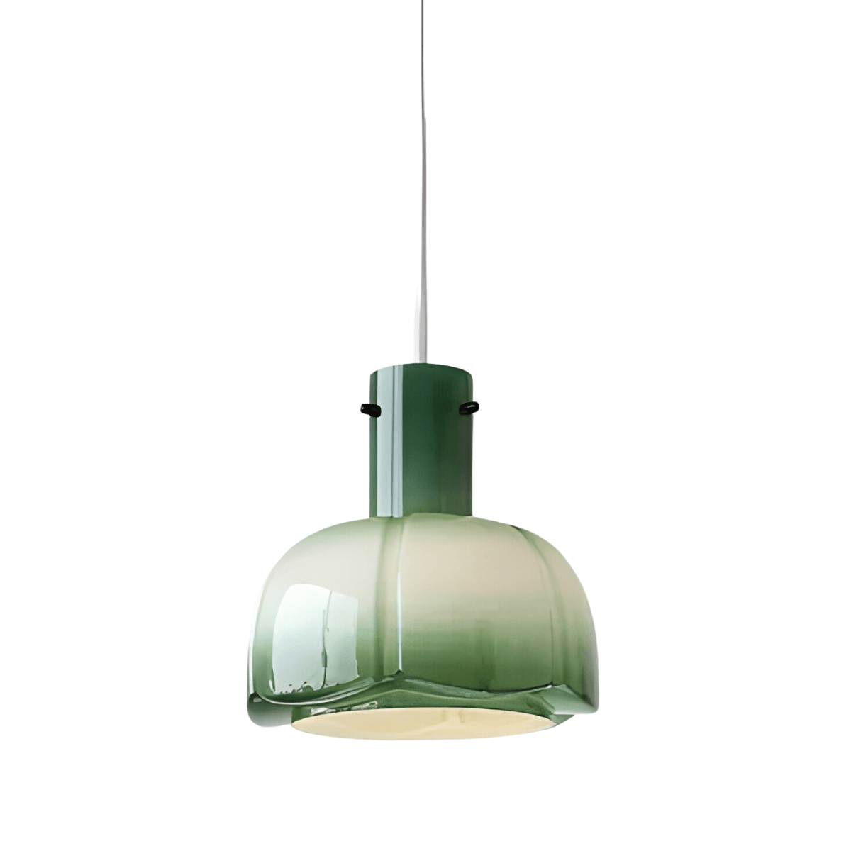 Luminária Pendente Moderna Minimalista Vidro Luma - Verde