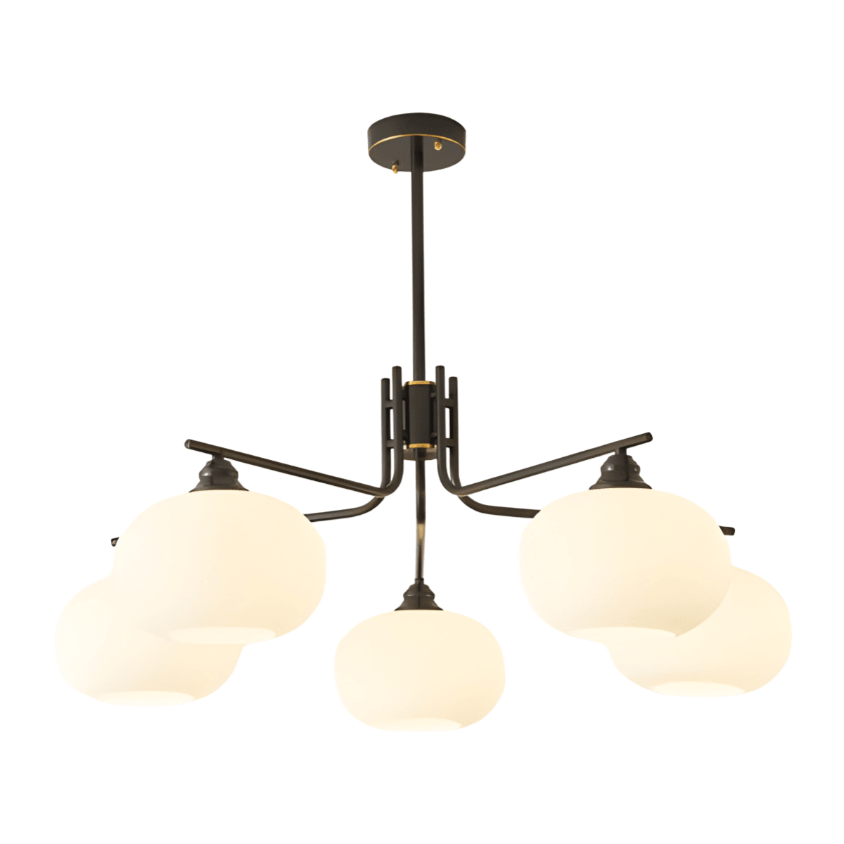 Luminária Pendente Moderna Minimalista Vidro Metal Dalton - ORNE™ — decor studio