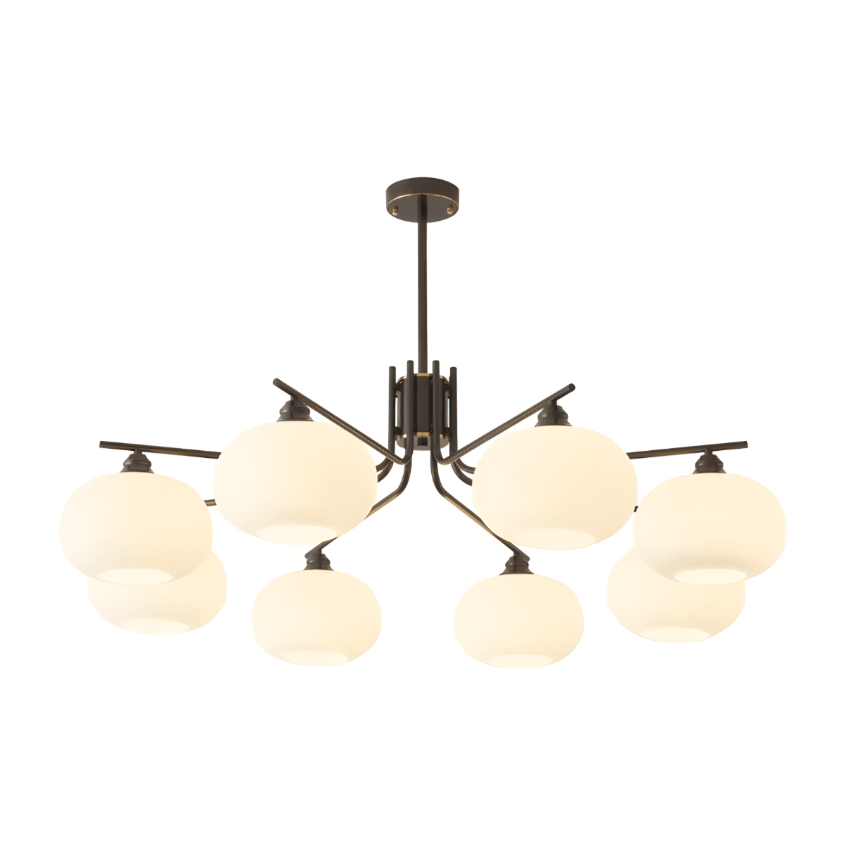Luminária Pendente Moderna Minimalista Vidro Metal Dalton - ORNE™ — decor studio