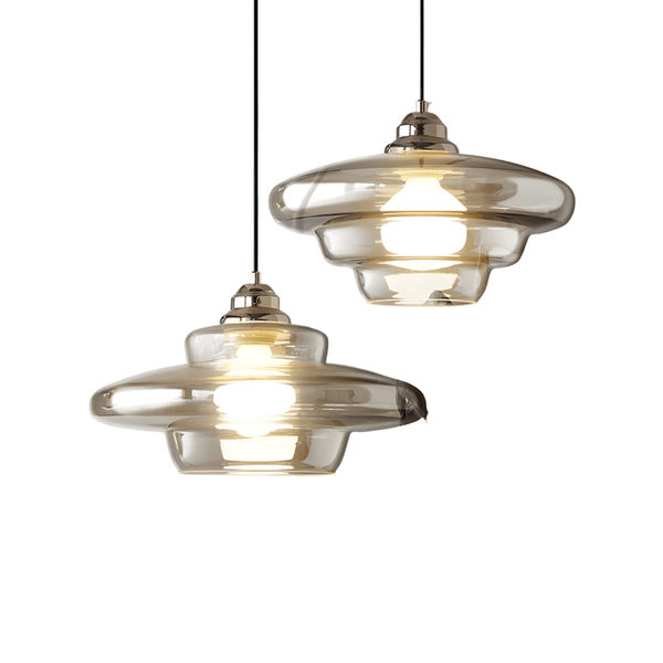 Luminária Pendente Moderna Minimalista Vidro Percy - ORNE™ — decor studio