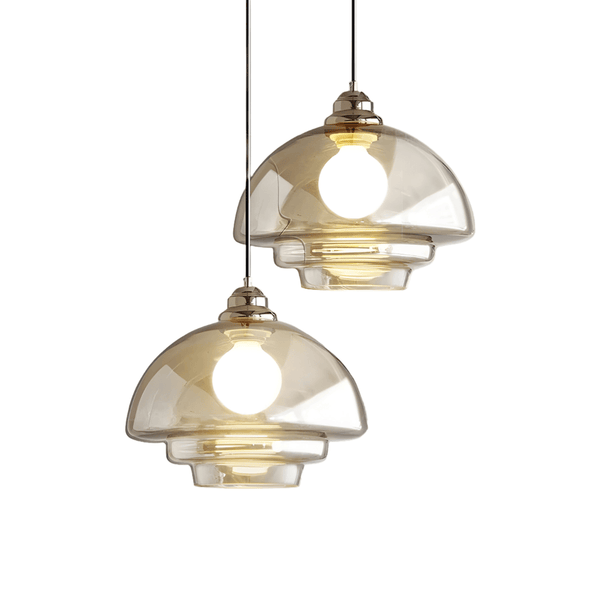Luminária Pendente Moderna Minimalista Vidro Percy - ORNE™ — decor studio