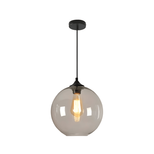 Luminária Pendente Moderna Minimalista Vidro Zaera Lumi - ORNE™ — decor studio
