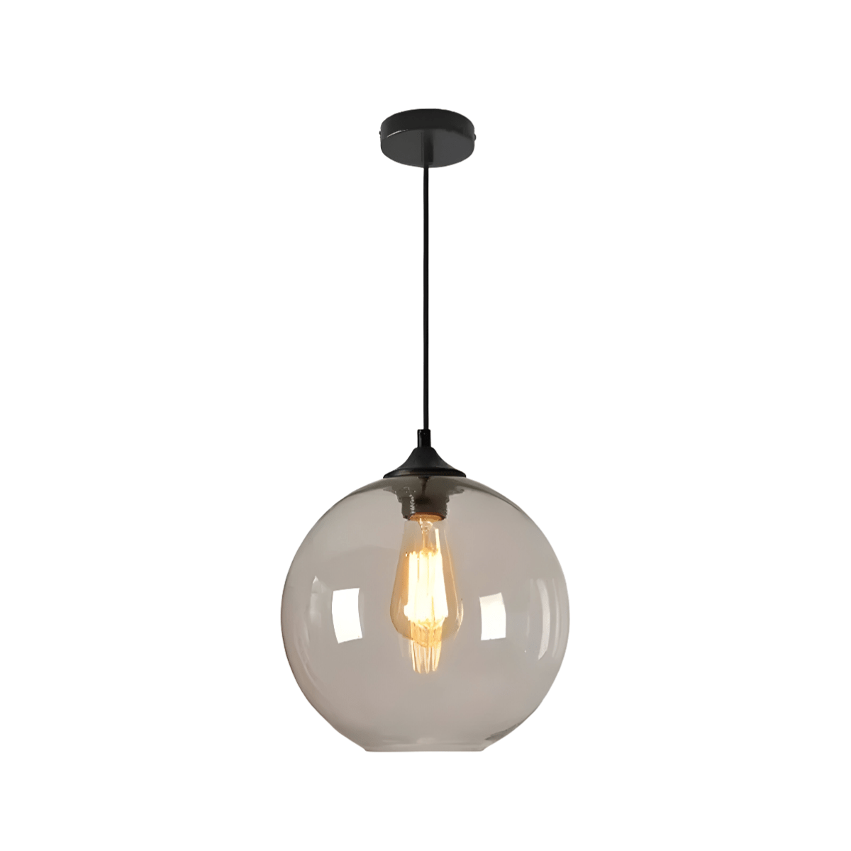 Luminária Pendente Moderna Minimalista Vidro Zaera Lumi - ORNE™ — decor studio