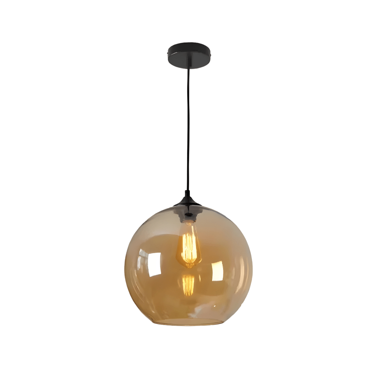 Luminária Pendente Moderna Minimalista Vidro Zaera Lumi - ORNE™ — decor studio
