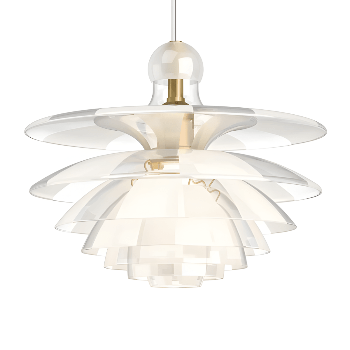 Luminária Pendente Moderna Minimalista Vidro Zenix - ORNE™ — decor studio