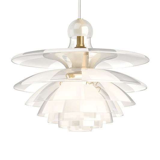 Luminária Pendente Moderna Minimalista Vidro Zenix - ORNE™ — decor studio