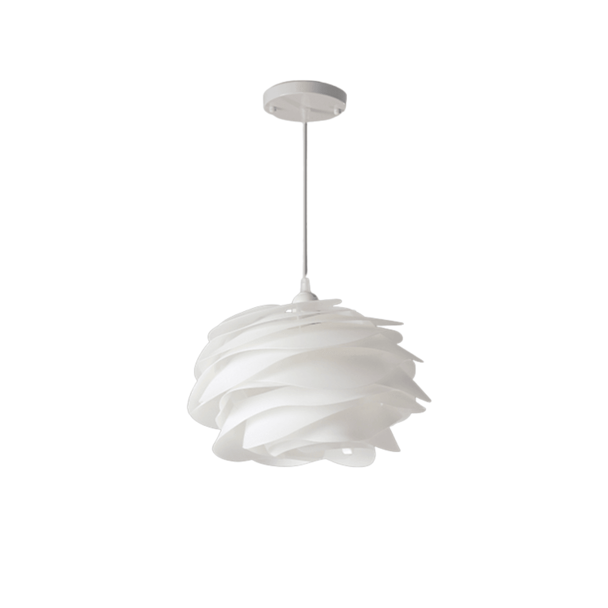 Luminária Pendente Moderna Minimalista Wavy - Ø 43cm