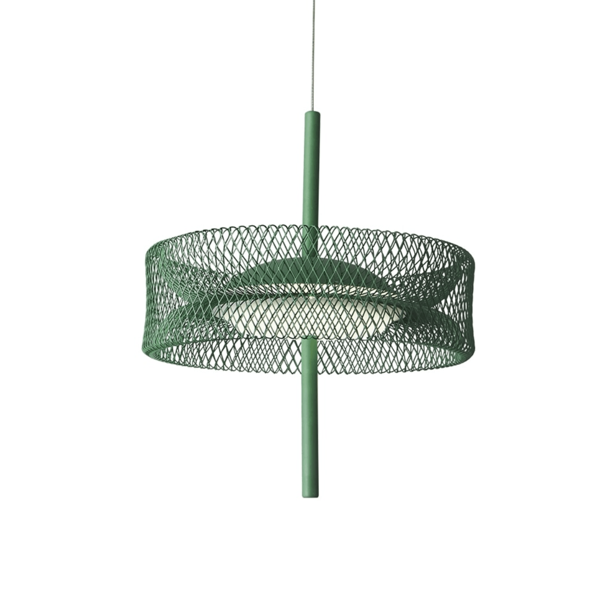 Luminária Pendente Moderno Industrial Moxe - Verde