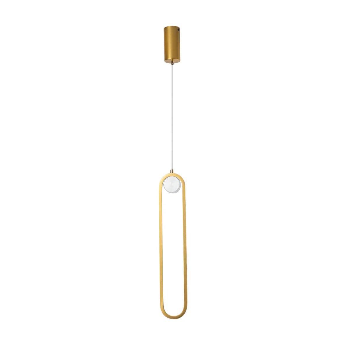 Luminária Pendente Moderno Minimalista Boldy - Dourado