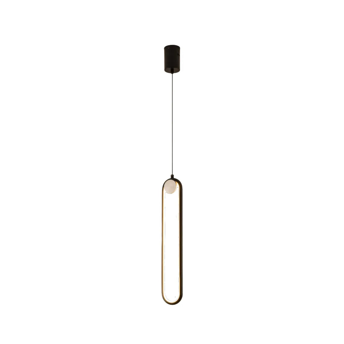 Luminária Pendente Moderno Minimalista Boldy - Preto