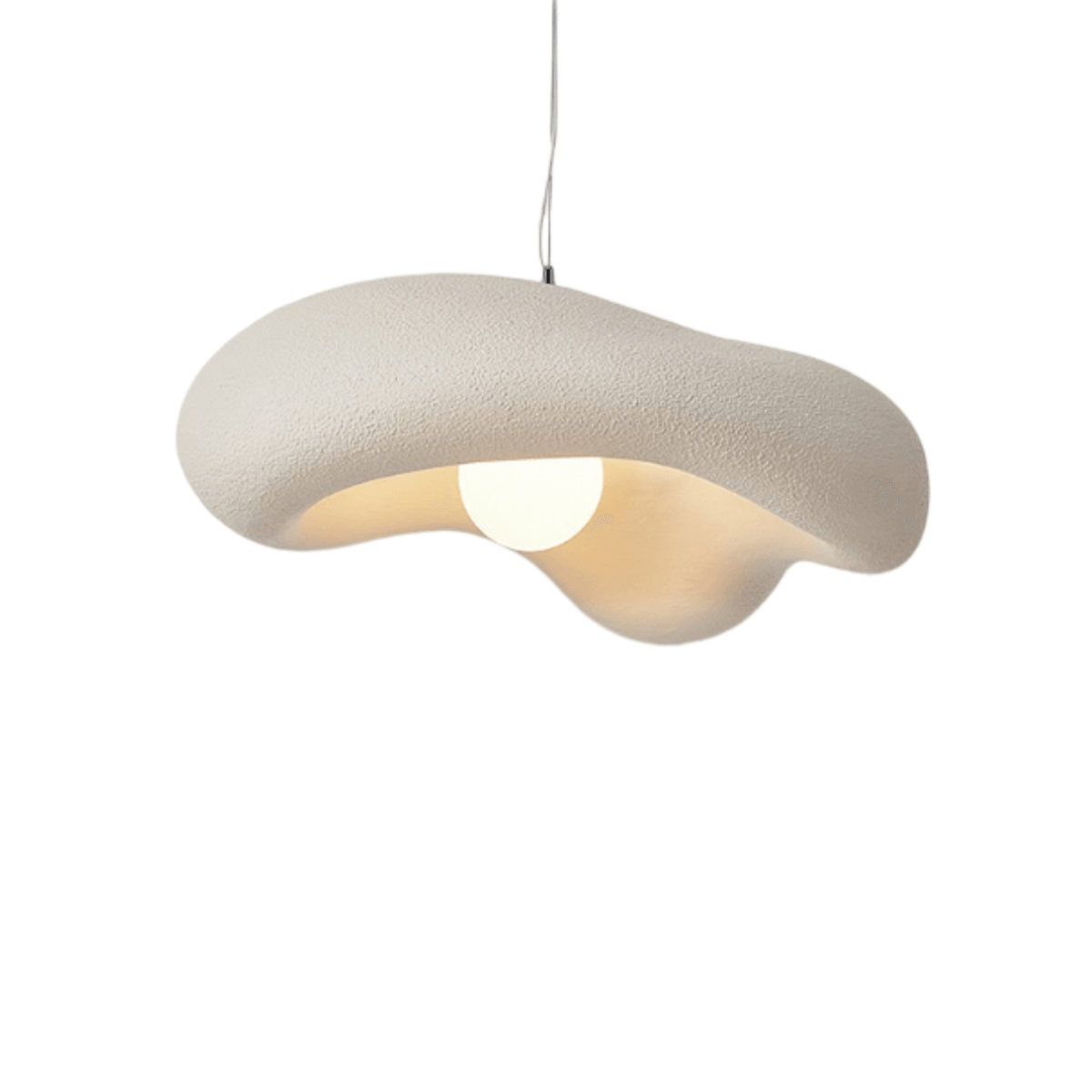 Luminária Pendente Moderno Minimalista Eggshell - Nude