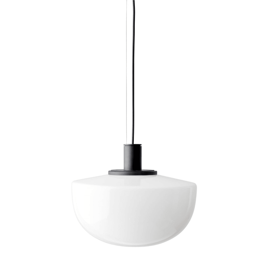 Luminária Pendente Moderno Minimalista Fox - Branco / Ø22cm