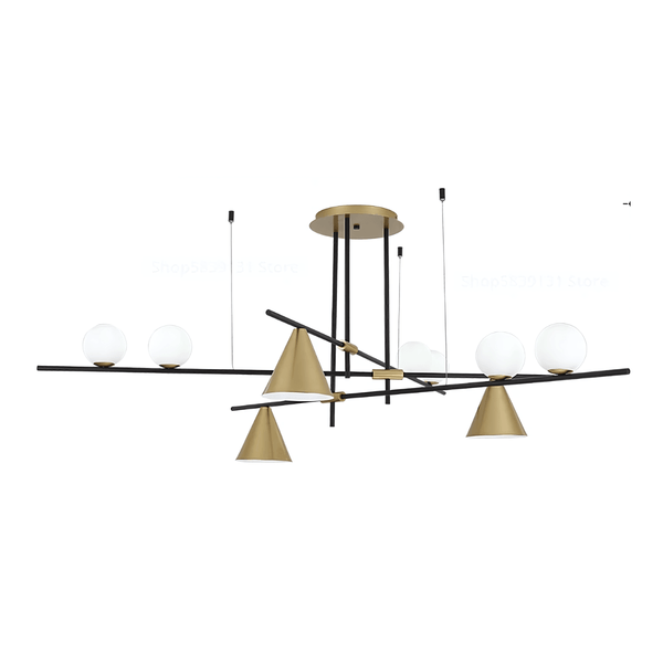 Luminária Pendente Moderno Minimalista Globo Bolas Vidro Cut - ORNE™ — decor studio