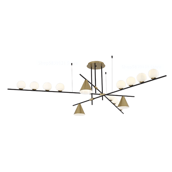 Luminária Pendente Moderno Minimalista Globo Bolas Vidro Cut - ORNE™ — decor studio
