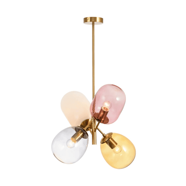 Luminária Pendente Moderno Minimalista Globo de Vidro Colores - ORNE™ — decor studio
