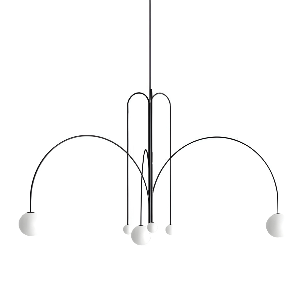 Luminária Pendente Moderno Minimalista Globo de Vidro Hast - ORNE™ — decor studio