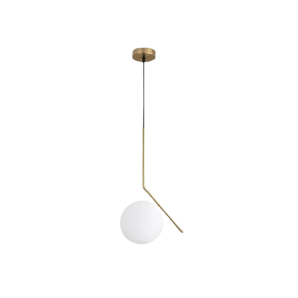 Luminária Pendente Moderno Minimalista Globo de Vidro Venli - ORNE™ — decor studio