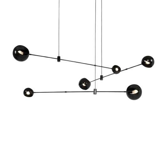 Luminária Pendente Moderno Minimalista Globos de Vidro Fix - ORNE™ — decor studio