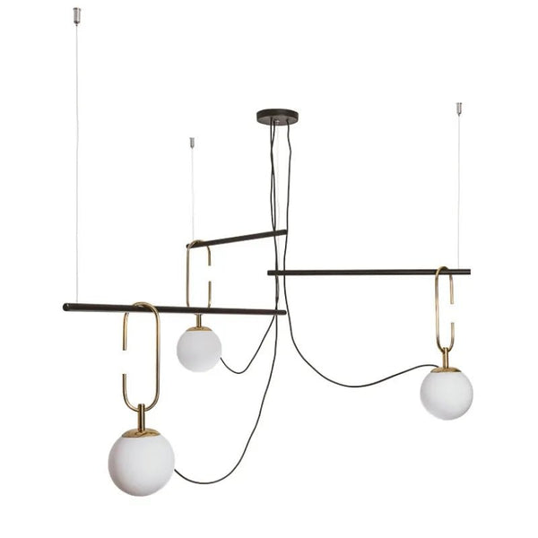Luminária Pendente Moderno Minimalista Globos de Vidro Quiron - ORNE™ — decor studio