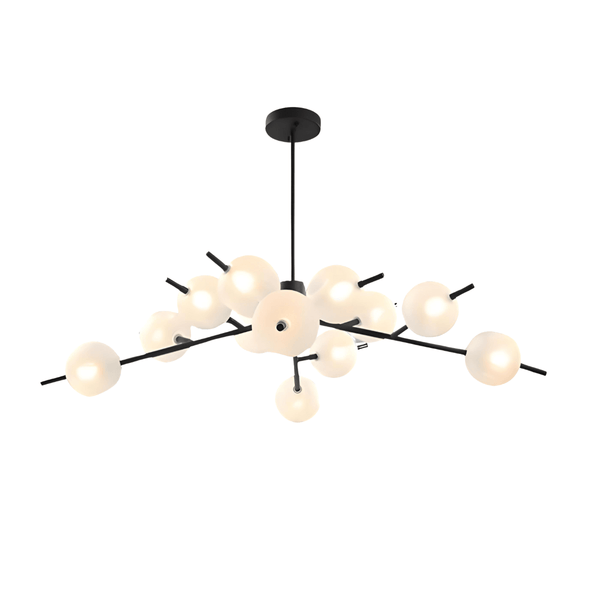Luminária Pendente Moderno Minimalista Globos Vidro Lenny - ORNE™ — decor studio