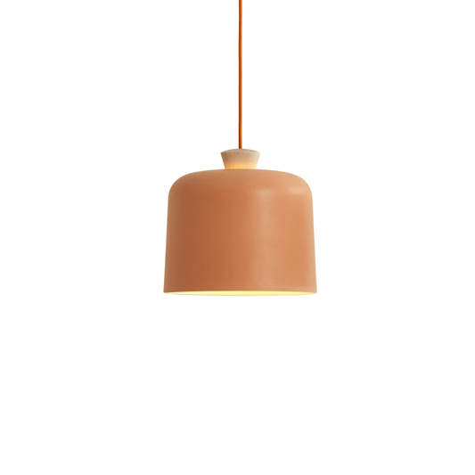 Luminária Pendente Moderno Minimalista Jazzy - Coral / Ø30cm