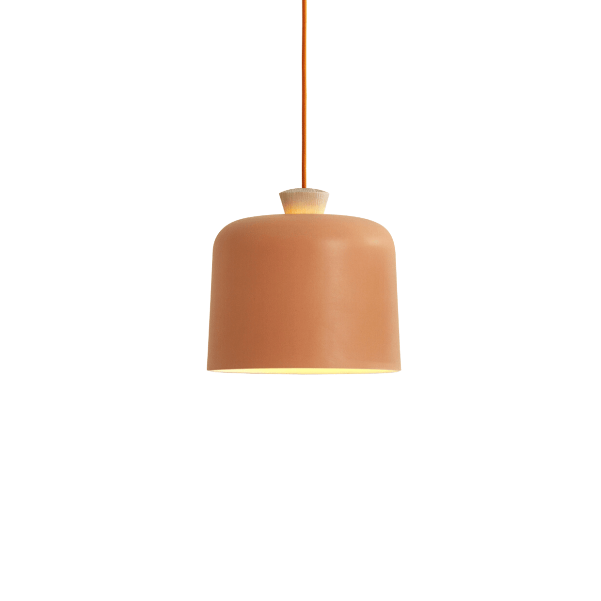 Luminária Pendente Moderno Minimalista Jazzy - Coral / Ø30cm