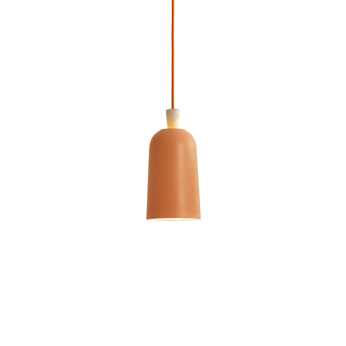 Luminária Pendente Moderno Minimalista Jazzy - Coral / Ø20cm