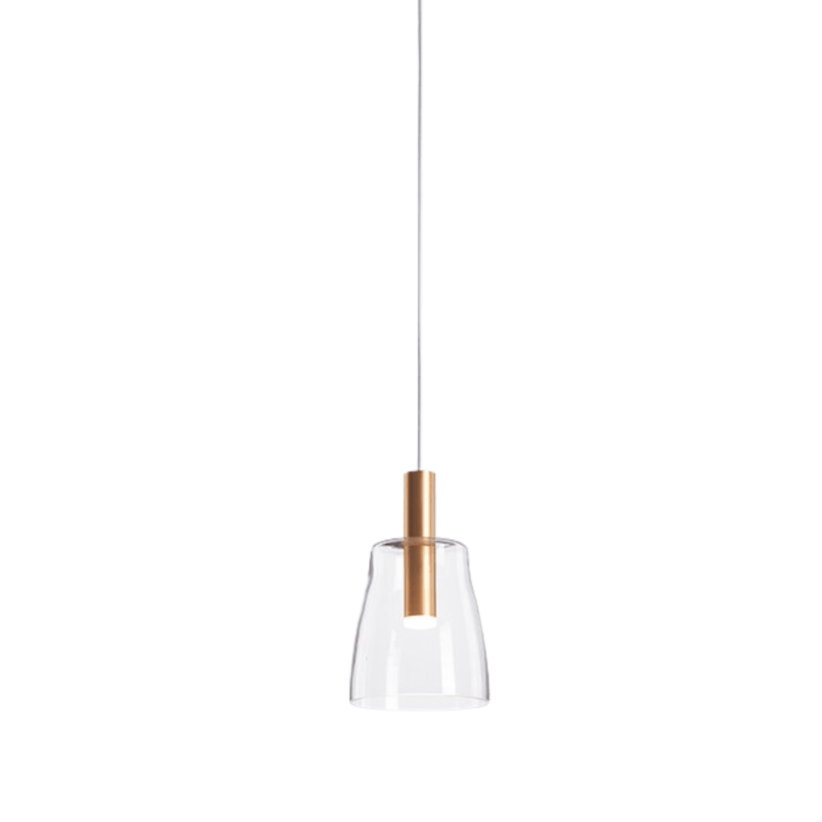 Luminária Pendente Moderno Minimalista Lacey - Incolor / Ø14,5cm