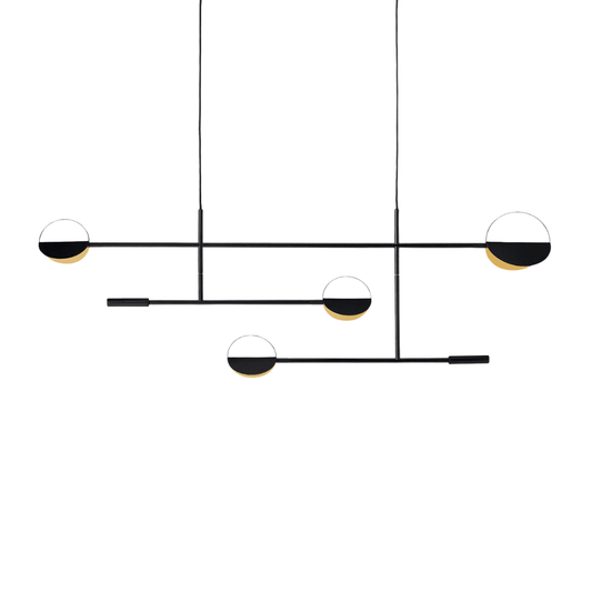 Luminária Pendente Moderno Minimalista Laddy - Preto