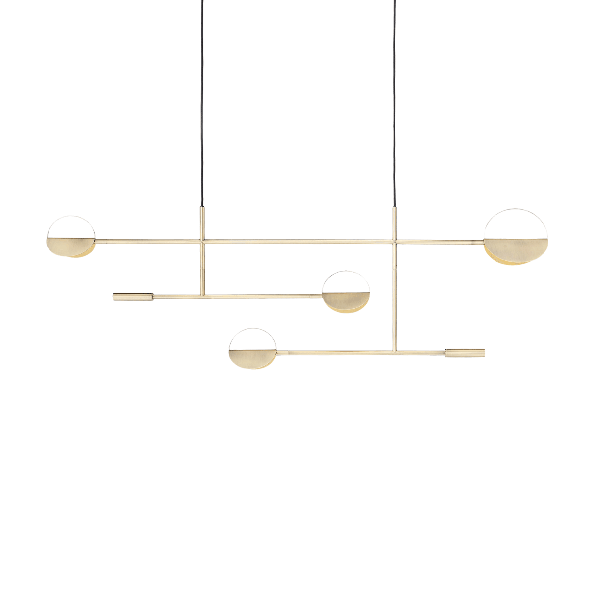 Luminária Pendente Moderno Minimalista Laddy - Dourado