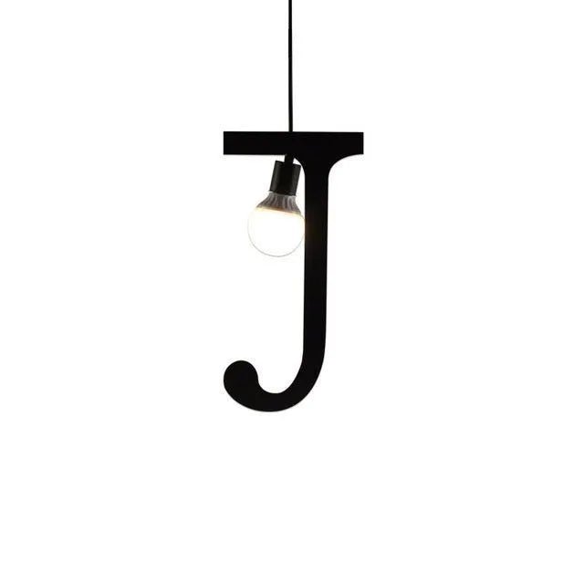 Luminária Pendente Moderno Minimalista Letras ABC - ORNE™ — decor studio