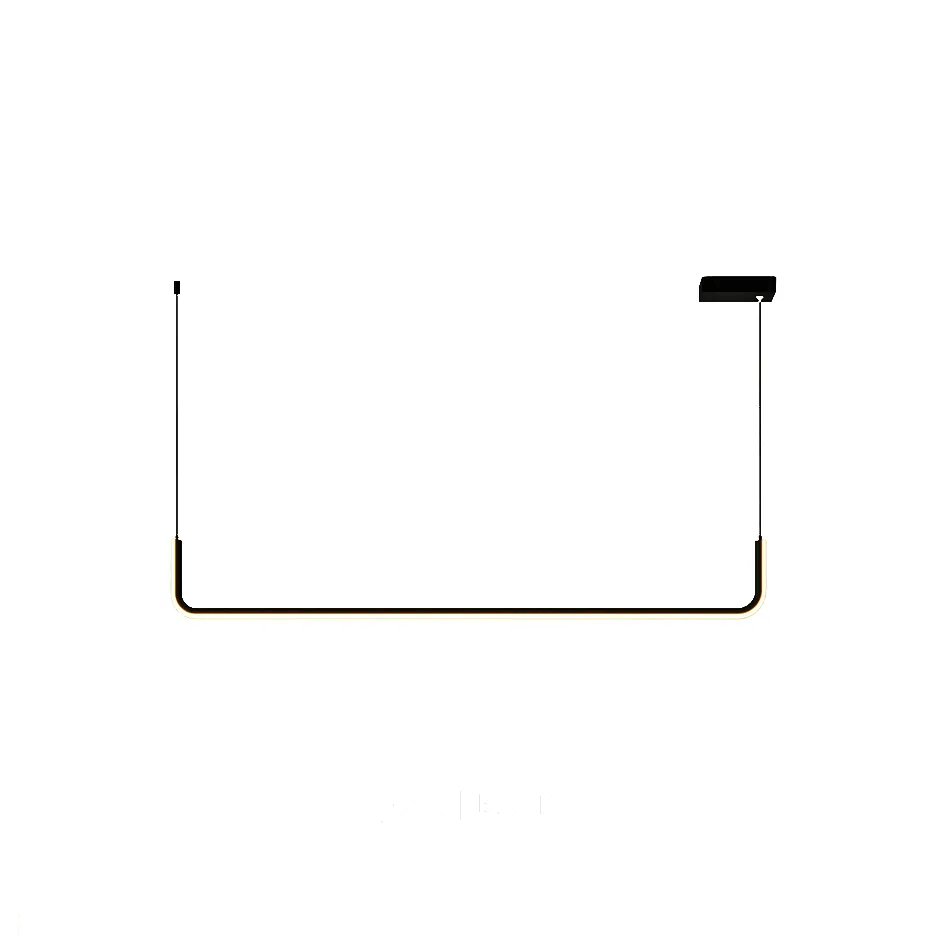 Luminária Pendente Moderno Minimalista Linear LED Linea - ORNE™ — decor studio