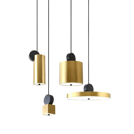 Luminária Pendente Moderno Minimalista Metal Tiles - ORNE™ — decor studio
