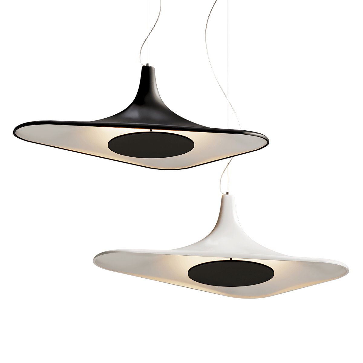 Luminária Pendente Moderno Minimalista Orgânico LED Danish - ORNE™ — decor studio