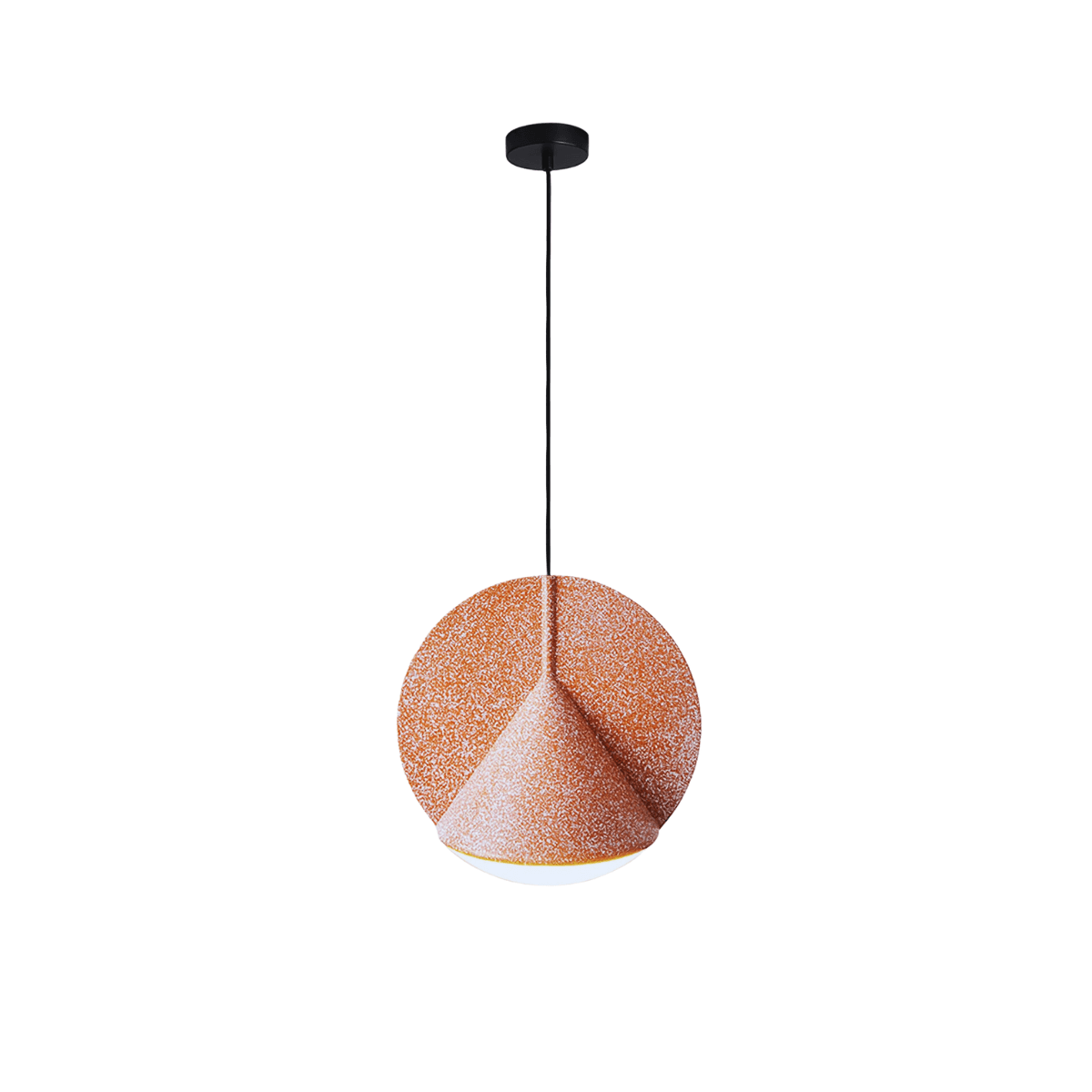 Luminária Pendente Moderno Minimalista Pizzo - Laranja