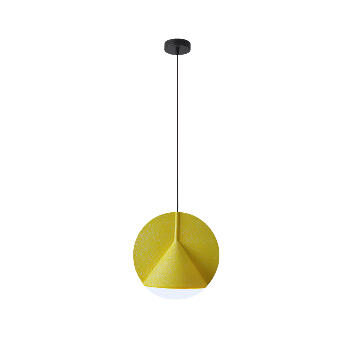 Luminária Pendente Moderno Minimalista Pizzo - Amarelo