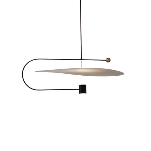 Luminária Pendente Moderno Minimalista Verve - Ø60cm