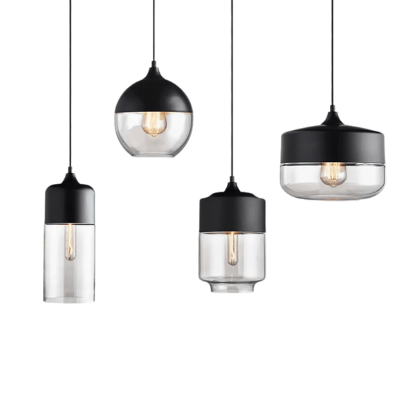 Luminária Pendente Moderno Minimalista Vidro Fixe - ORNE™ — decor studio
