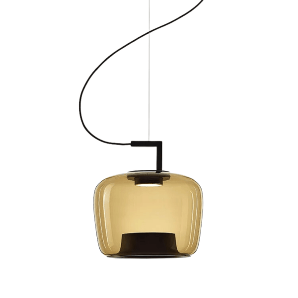 Luminária Pendente Moderno Minimalista Vidro Lotus - ORNE™ — decor studio